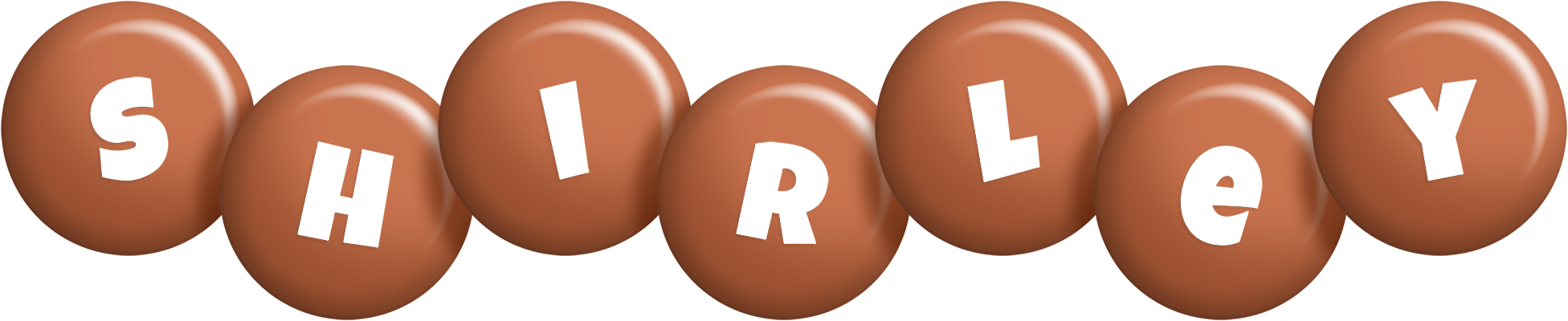 Shirley candy-brown logo