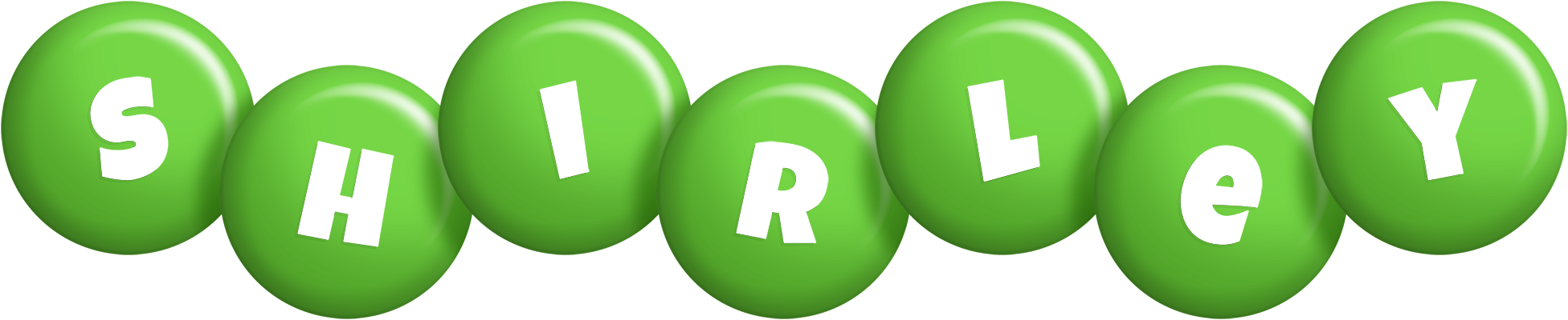 Shirley candy-green logo