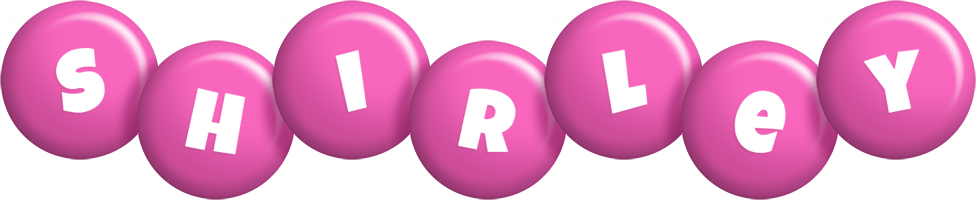 Shirley candy-pink logo