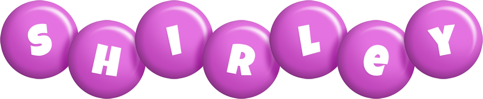 Shirley candy-purple logo