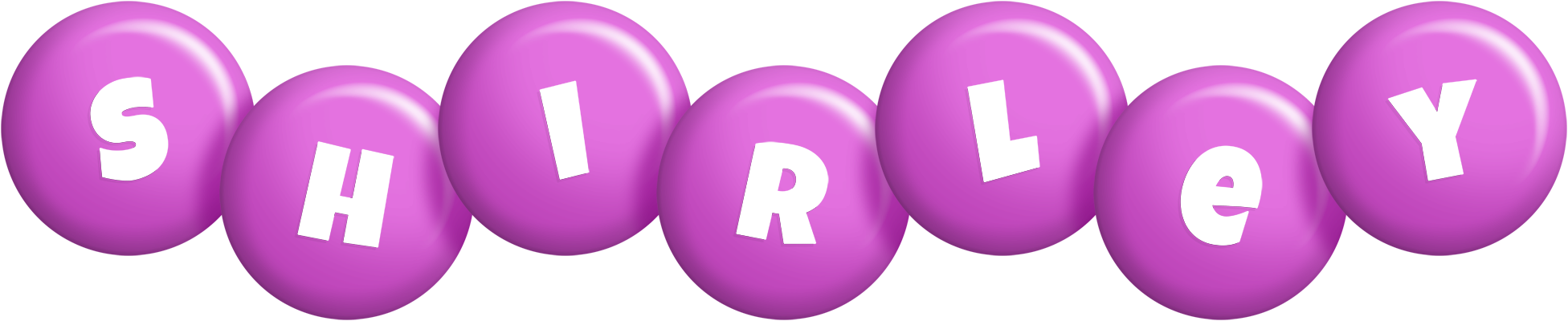 Shirley candy-purple logo