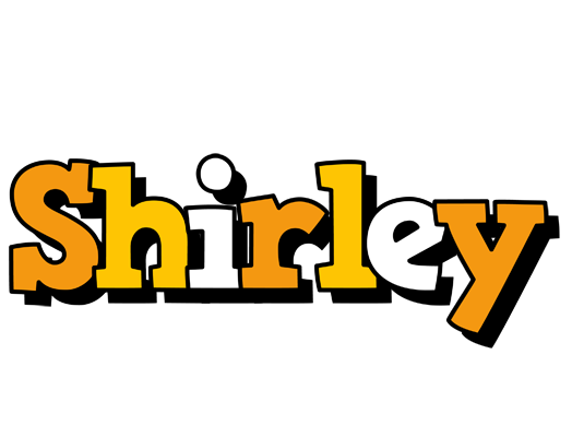 Shirley cartoon logo