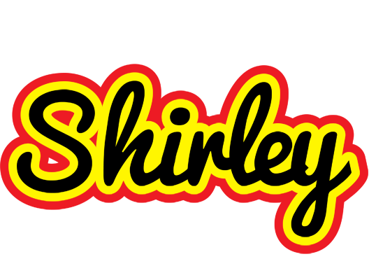 Shirley flaming logo