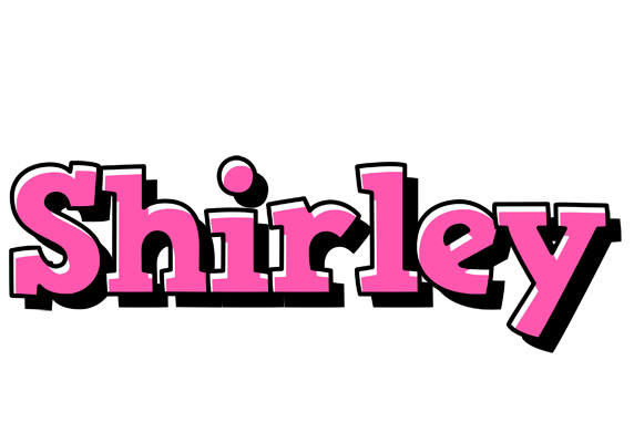 Shirley girlish logo