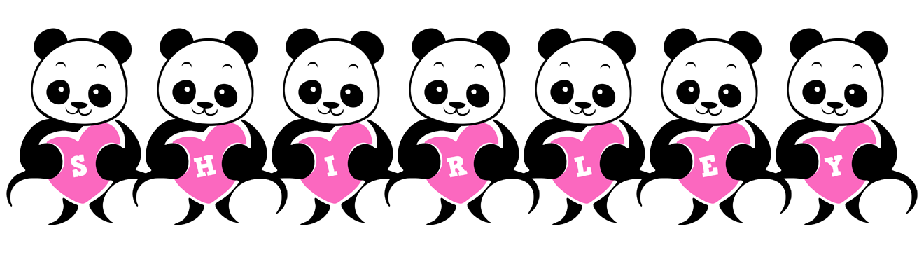Shirley love-panda logo