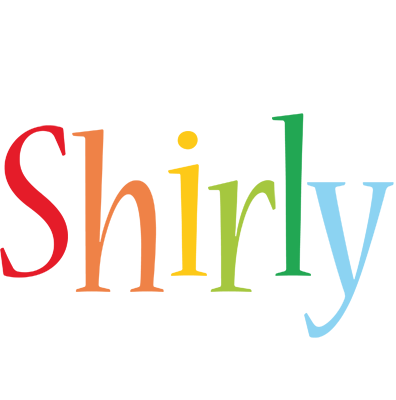 Shirly birthday logo
