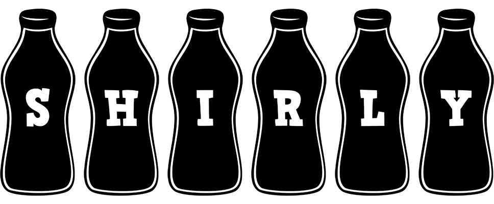 Shirly bottle logo
