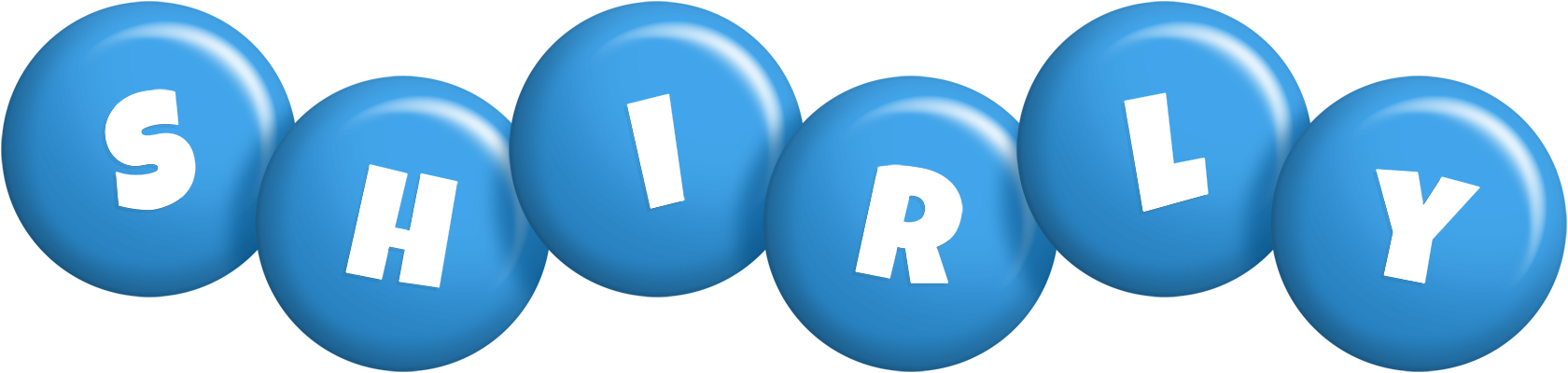 Shirly candy-blue logo
