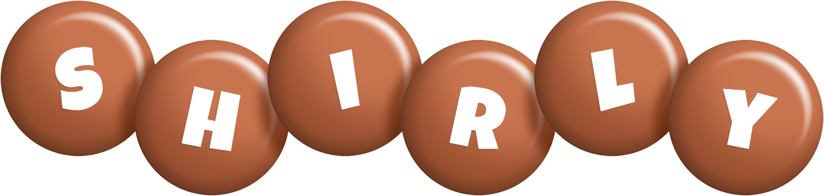 Shirly candy-brown logo