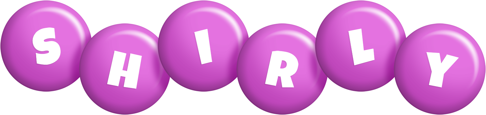 Shirly candy-purple logo