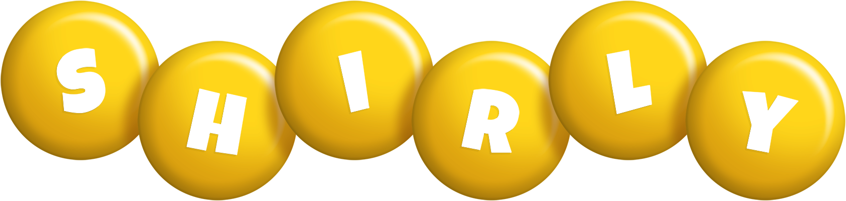 Shirly candy-yellow logo
