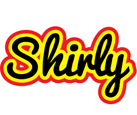 Shirly flaming logo