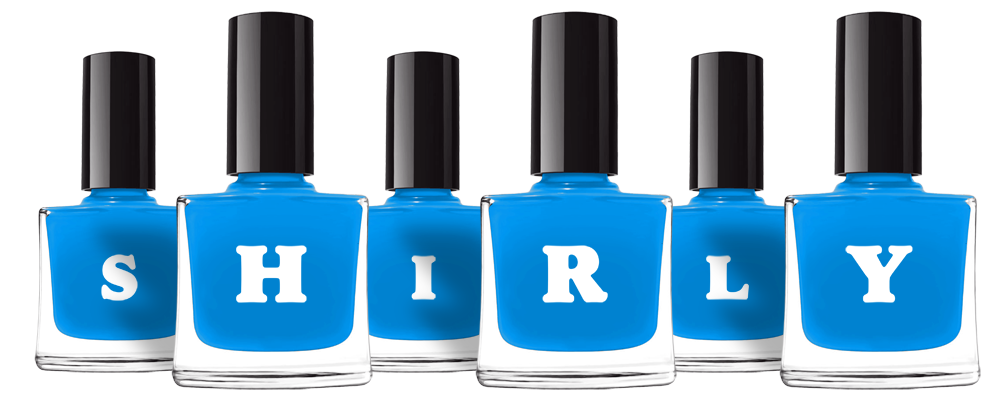 Shirly glossy logo