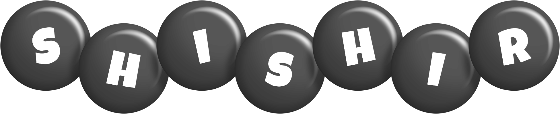 Shishir candy-black logo