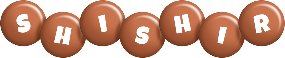 Shishir candy-brown logo