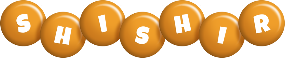 Shishir candy-orange logo