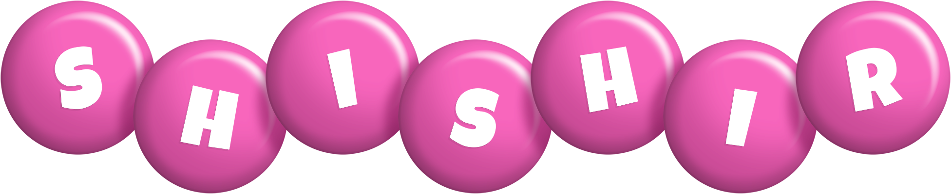 Shishir candy-pink logo