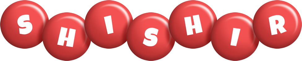 Shishir candy-red logo