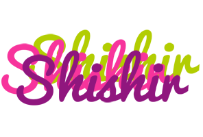 Shishir flowers logo