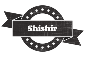 Shishir grunge logo