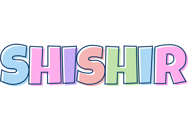 Shishir pastel logo
