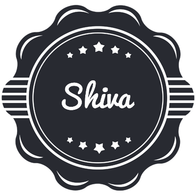Shiva badge logo