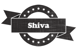 Shiva grunge logo