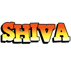 Shiva sunset logo