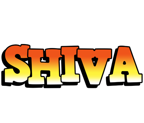 Shiva sunset logo