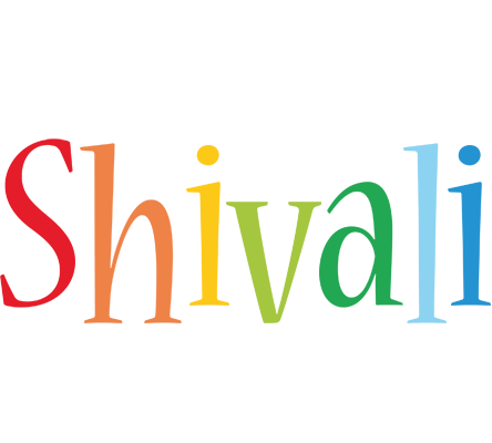 Shivali birthday logo
