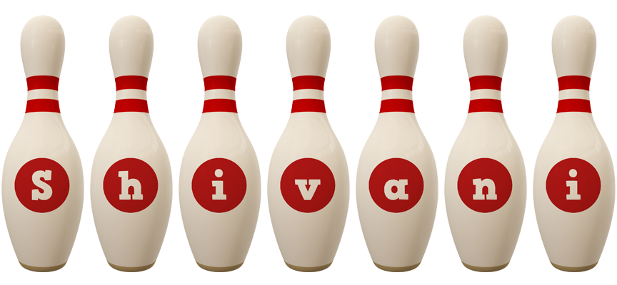 Shivani bowling-pin logo