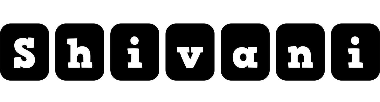 Shivani box logo