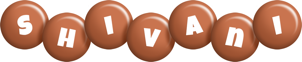 Shivani candy-brown logo