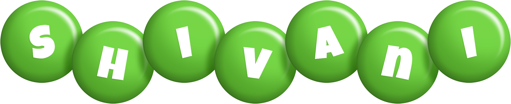 Shivani candy-green logo