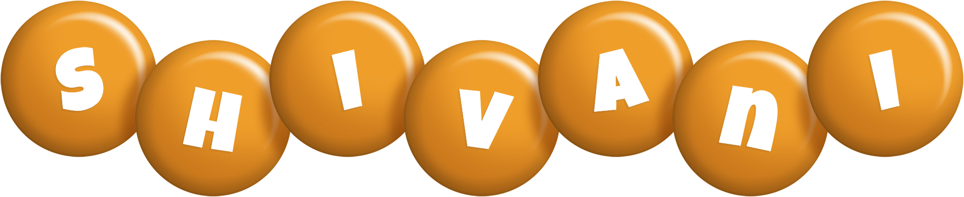 Shivani candy-orange logo