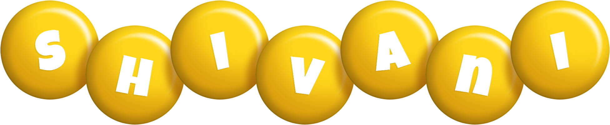 Shivani candy-yellow logo