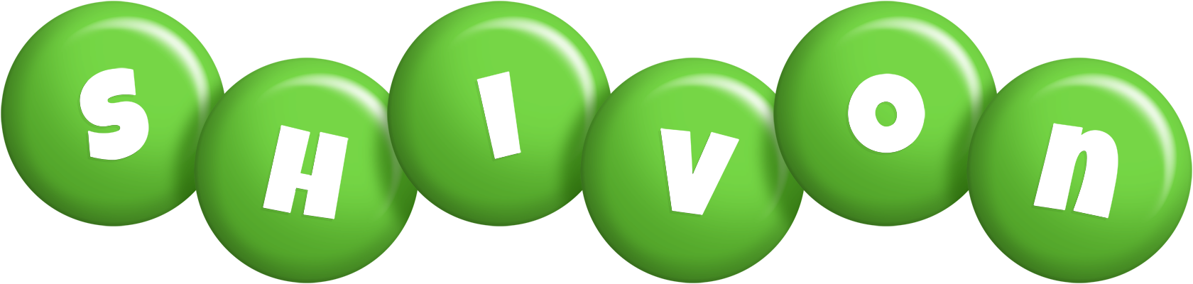 Shivon candy-green logo