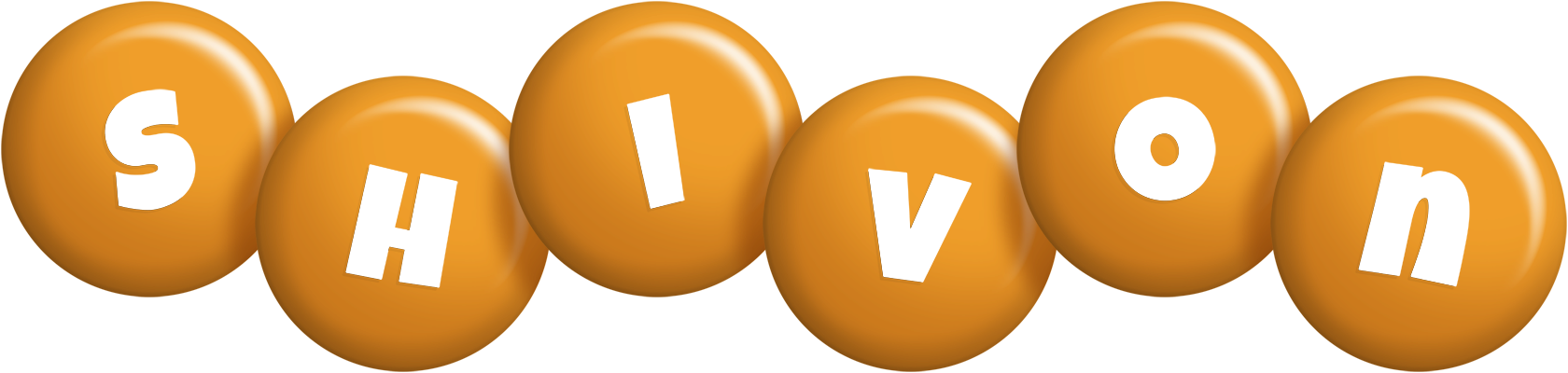 Shivon candy-orange logo