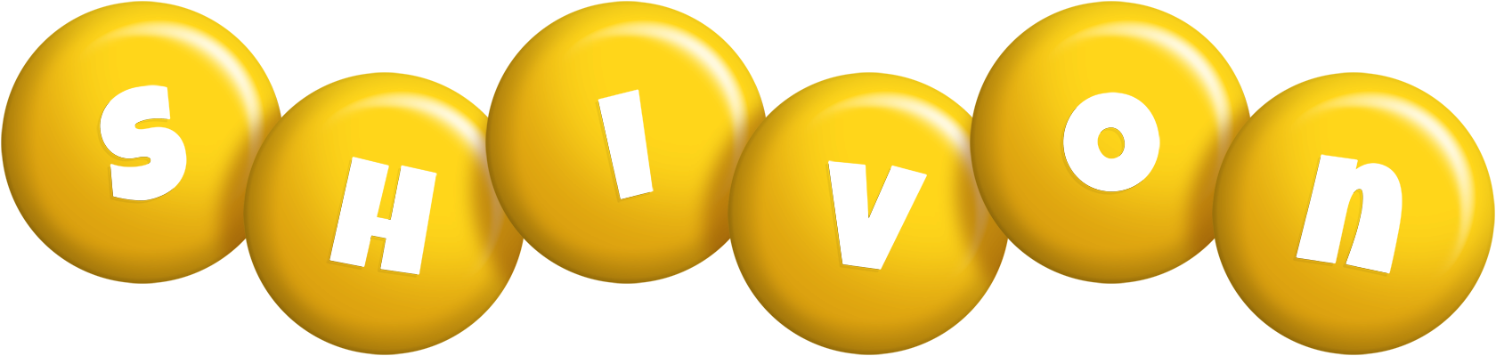 Shivon candy-yellow logo