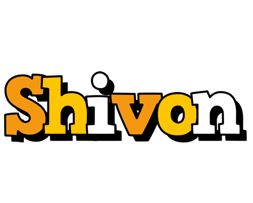 Shivon cartoon logo