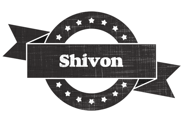 Shivon grunge logo