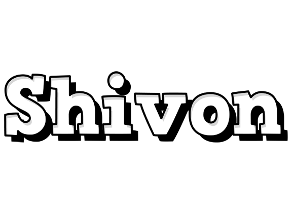 Shivon snowing logo
