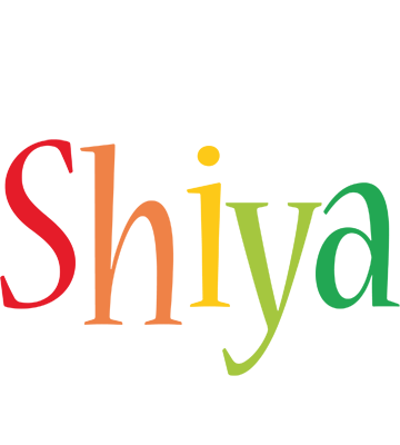 Shiya birthday logo