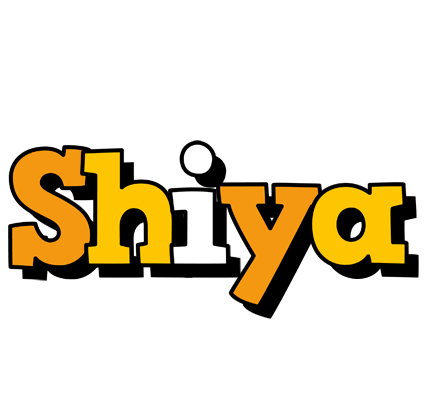 Shiya cartoon logo