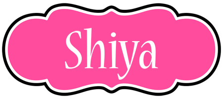 Shiya invitation logo