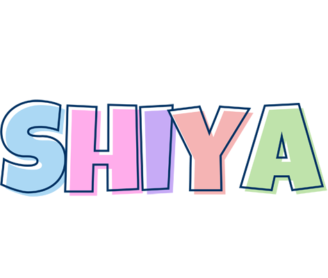 Shiya pastel logo