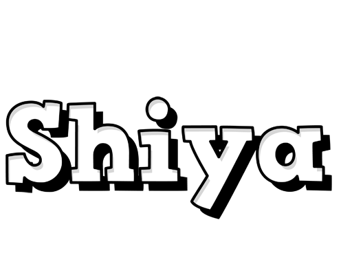 Shiya snowing logo