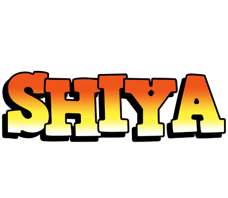 Shiya sunset logo