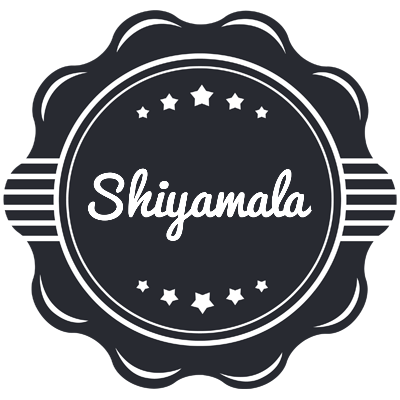 Shiyamala badge logo