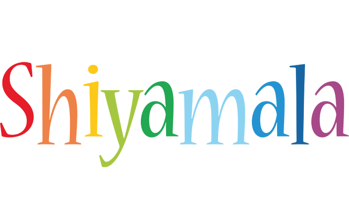 Shiyamala birthday logo